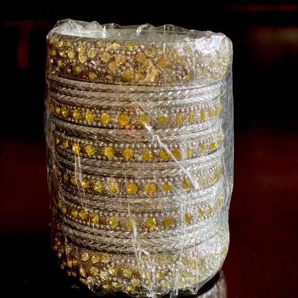 Intricate Two Hand Bangle Set - Picture 2 of 4